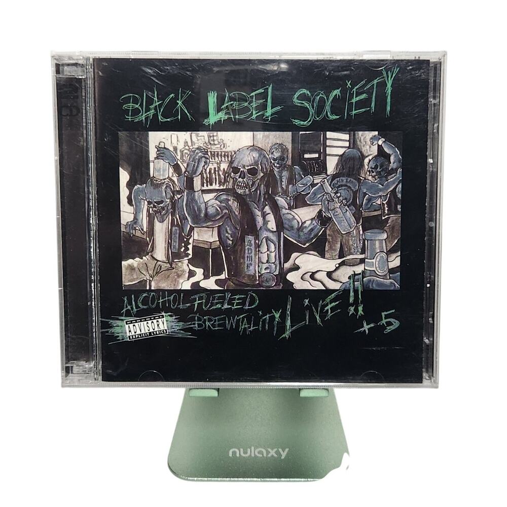 Black Label Society Alcohol Fueled Brewtality Live +5 (2 CD's) 2001 Pre-owned